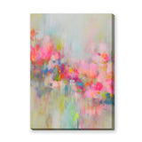 Abstract Art Modern Wall Art Poster – Colorful Pastel Drip Print