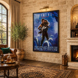 Aliens Movie Poster Retro Wall Decor – Ripley and Newt Sci Fi Print
