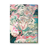 Animals Maximalist Wall Art Print – Japanese Fantasy Garden Scene
