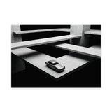 Aston Martin DB5 Modern Wall Art Print – Black-and-White Architectural Car Print