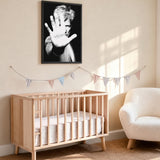 David Lynch Portrait Modern Wall Art Poster – Black and White Hand Study