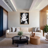 David Lynch Portrait Modern Wall Art Poster – Black and White Hand Study