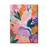Floral Abstract Wall Art Print – Vibrant Botanical Painting Print