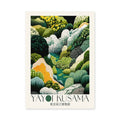Garden Botanical Wall Art Poster – Dotted Kusama Landscape Print