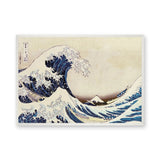 Great Wave Traditional Wall Decor – Japanese Ocean Print with Mount Fuji
