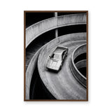 Lamborghini Jalpa Modern Wall Decor – Spiral Parking Ramp Photo