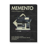 Memento Movie Typography Wall Art Print – Vintage Polaroid Film Print