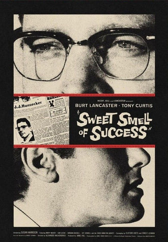 Movie Typography Vintage Wall Art Print – Sweet Smell of Success Print