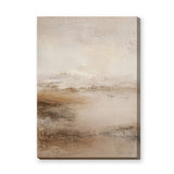 Neutral Abstract Landscape Minimalist Wall Decor – Soft Beige Nature Print