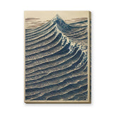 Ocean Wave Traditional Wall Art Print – Japanese Woodblock Mountain Print