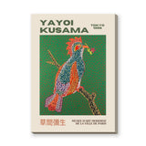Patterned Bird Pop Art Wall Art Poster – Kusama Tokyo 1998 Print
