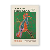 Patterned Bird Pop Art Wall Art Poster – Kusama Tokyo 1998 Print