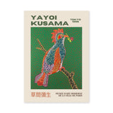 Patterned Bird Pop Art Wall Art Poster – Kusama Tokyo 1998 Print