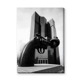 Photography Modern Minimalist Wall Decor – Knotted Gun Sculpture Photo