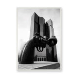 Photography Modern Minimalist Wall Decor – Knotted Gun Sculpture Photo