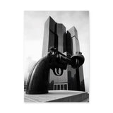 Photography Modern Minimalist Wall Decor – Knotted Gun Sculpture Photo