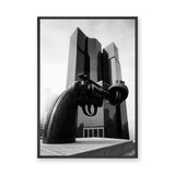 Photography Modern Minimalist Wall Decor – Knotted Gun Sculpture Photo