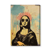 Portrait Pop Art Wall Decor – Mona Lisa With Sunglasses and Pipe