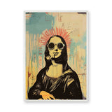 Portrait Pop Art Wall Decor – Mona Lisa With Sunglasses and Pipe