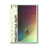 Project Hail Mary Astronaut Retro Wall Decor – Sci-Fi Typography Print