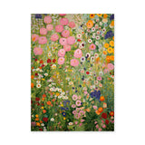 Wildflower Meadow Botanical Wall Art Print – Colorful Painted Floral Field