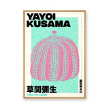 Yayoi Kusama Pumpkin Pop Art Wall Art Print – Aqua Tokyo 1998 Print