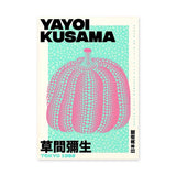 Yayoi Kusama Pumpkin Pop Art Wall Art Print – Aqua Tokyo 1998 Print