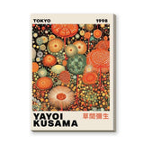 Yayoi Kusama Tokyo Maximalist Wall Art Print – Polka-Dot Floral Print